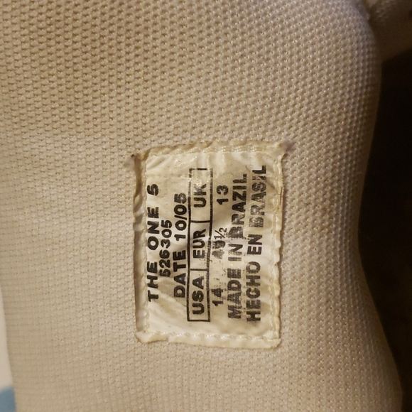 Used mens Slick Exotica size 14 Sneakers made 10/05 VINTAGE - Picture 8 of 8